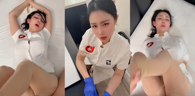 极品巨乳网黄 汐梦瑶 最新剧情大片 深夜病栋 性感护士制服挑逗 嫩穴被猛操内射！-51吃瓜网