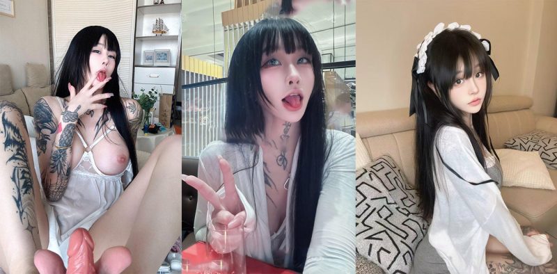 抖音极品网红 九条南无 7月最新福利视频被曝光 娴熟玩转吸奶器 多种道具插逼自慰 视觉冲击力拉满！-51吃瓜网