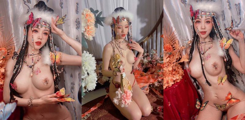 顶级福利姬 钛合金TiTi 最新COS福利 绝世美人含香 巨乳圆润挺翘 极品身材婀娜多姿 粉穴肥嫩勾魂！-51吃瓜网