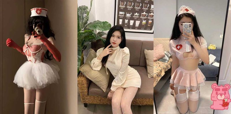 高颜值微胖少女变骚浪尤物 护士制服淫拍诱惑撩人 骑乘做爱主动摆胯 淫浪反差至极！-51吃瓜网