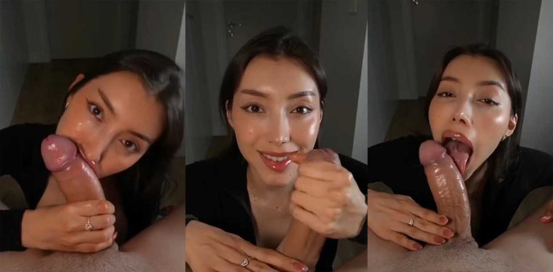 欧美绝色少妇口交视频泄露 超美颜值身材火辣 深喉口爆粗大洋屌 用浓精涂满酥胸！-51吃瓜网