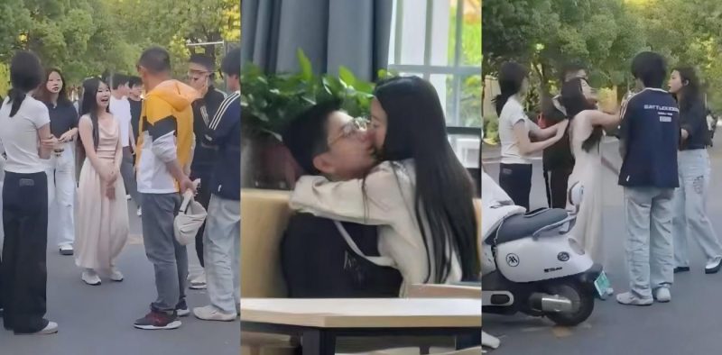 滁州某学院渣男出轨多人 被女友大庭广众之下怒扇耳光 后被曝出男女方竟是双双出轨！-51吃瓜网