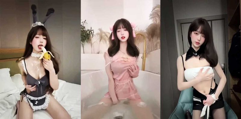 抖音颜值天花板 小马漫漫 福利片流出 各种情趣黑丝诱人至极 用黄瓜自慰模拟口交 反差到爆！-51吃瓜网