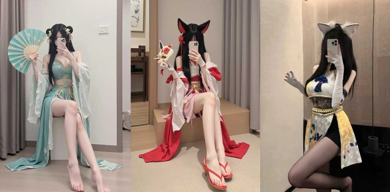 福利姬 uu 化身二次元萝莉 上演丝足诱惑 极品美腿黑丝 花式足交榨精！-51吃瓜网