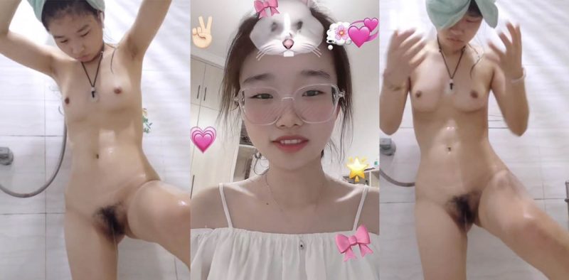 鹰潭眼镜妹 孙萌 洗澡视频泄露 反差骚货扣穴潮吹 浓密黑毛宛如炮架子 尽显母狗本性！-51吃瓜网