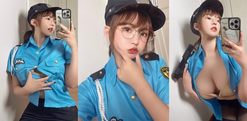 高颜值小母狗 张思允 化身性感女警官 付费视频曝光 高跟黑丝性感小短裙 镜前展示诱人肉体！-51吃瓜网