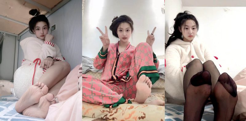 抖音网红 小佳甜心 裸足擦边福利 纤美玉足撩人不断 每一帧都精准狙击你的心跳！-51吃瓜网