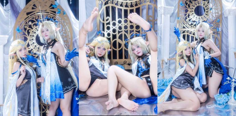 卡提西亚和芙露德莉斯8月性感私拍 女同百合假鸡巴互插 绝美萝莉全裸舌吻 胴体交织美乳摩擦！-51吃瓜网