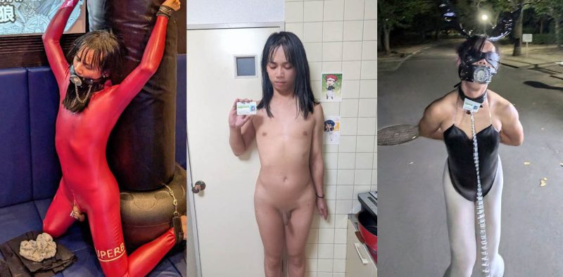 男子裸贷欠下60万日元债务被调教曝光 伪娘装扮下跪迎合 化身肉便器惨遭SM虐待玩弄！-51吃瓜网