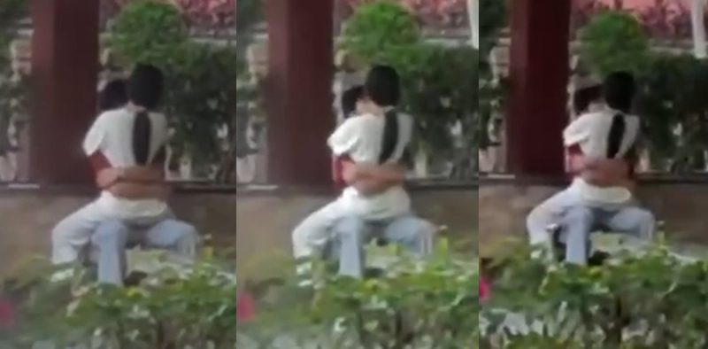 广东食品药品职业学院 情侣野战偷拍曝光 从白天操到晚上 年轻人逼瘾是真大啊！-51吃瓜网