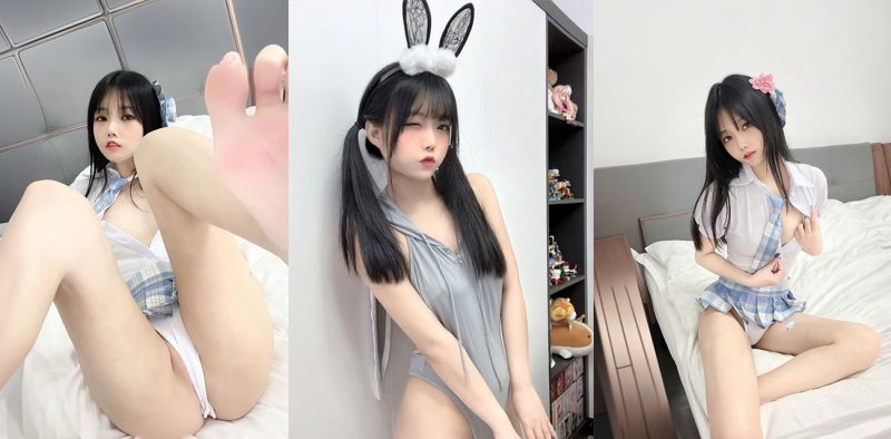 高颜值学生妹 穿着JK情趣制服被富二代网调 外表清纯身材火辣 一线天白虎馒头穴十分诱人！-51吃瓜网