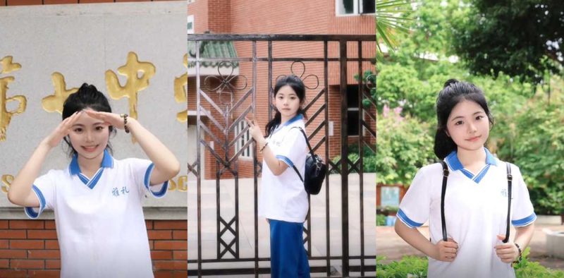 广州第七中学班长 胡梦玲 上课时竟给同桌手打飞机口交 监控视频被老师曝光！-51吃瓜网